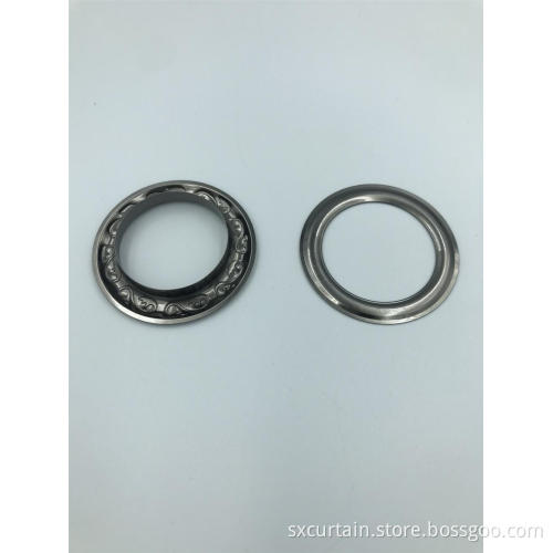 High Quality Stainless Steel Plant Pattern Curtain Eyelet